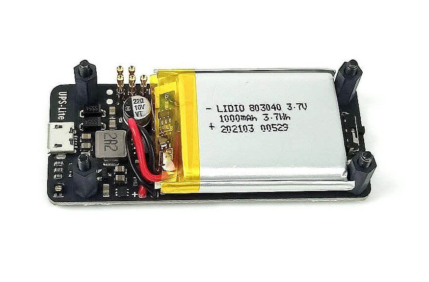 UPS Power HAT for Raspberry Pi Zero